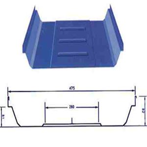 哈密彩鋼YX51-260-475型彩鋼壓型板